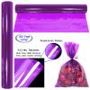 AnapoliZ Cellophane Wrap Roll Purple | 100 Ft. Long X 16 in. Wide | 2.3 Mil Thick Translucent Purple | Gifts, Baskets, Treats, Cellophane Wrapping Paper | Colorful Cello, Baby Shower Decorations view 3