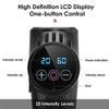 20 Speed LCD Display Massage Gun with 6 Massage Head (Black) view 3