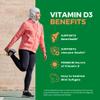 Zaytun Halal Vitamin D3 5000 IU, 180 Mini Softgels, Supports Bones, Healthy Muscle Function & Immune, Premium Vitamin D from Safflower Oil, 6 Months Supply, Non-GMO, Gluten-Free, Made in USA view 3