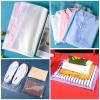 200 PCS 11x14 inches Large Clear Resealable Cellophane Bags for Packaging Products Plastic Self-sealing Plastic Self Adhesive Bag for Gifts ,Clothes, Treats, Small Business, Thank you Stickers view 4