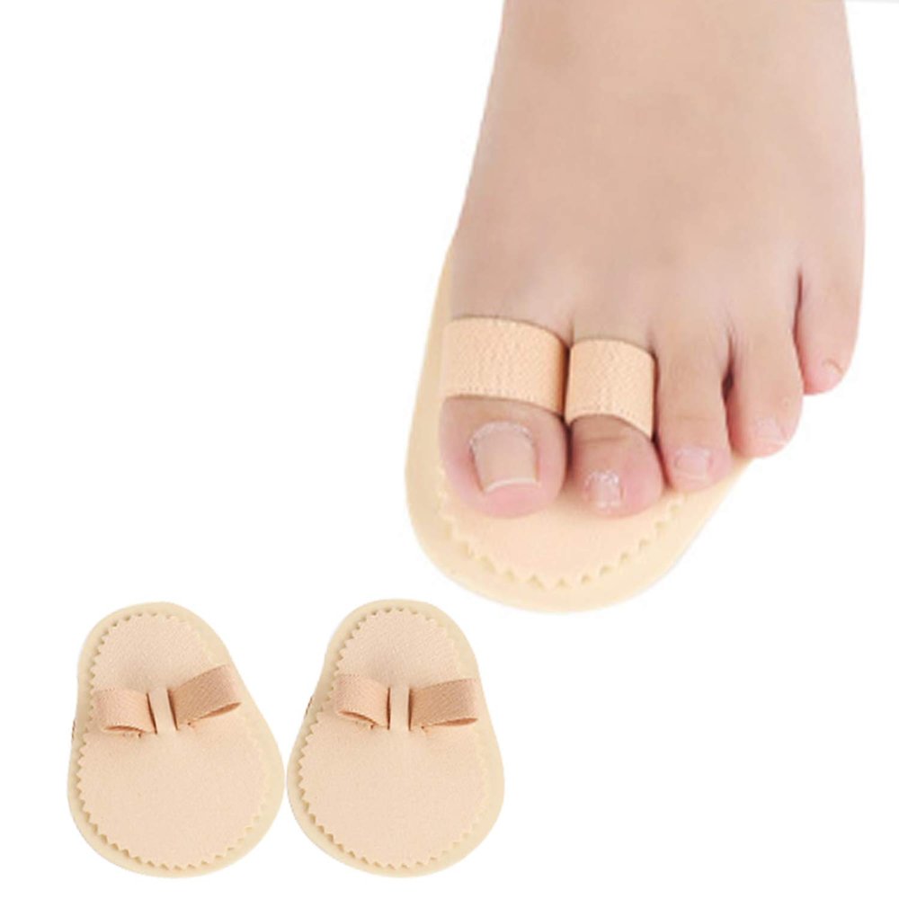 1 Pair Toe Straightener Hammer Toes Corrector with 2 Holes for Claw Toe Mallet Toe Contracted Toe and Cured Toe Hammer Toe Splint