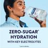 Pedialyte Electrolyte Water with Zero Sugar | Hydration with Key Electrolytes | Low in Calories | Berry Frost, 1 Liter, Pack of 4 view 3