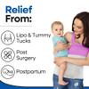 Abdominal Binder Post Surgery Tummy Tuck | Postpartum Belly Band Wrap | Post C Section Belly Binder | Stomach Compression Hernia Belt For Men or Women After Pregnancy, Hysterectomy Belly Band (L/XL) view 2