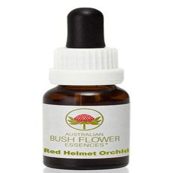 Australian Bush Flower Essences - Red Helmet Orchid 15mL