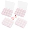24 Pair Wax Ear Plugs for Sleeping Noise Cancelling Reusable Wax Earplugs Cotton Wool Ear Plugs for Swimming view 1