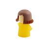 PPINA Microwave Cleaner Steam Angry mama Easily Cleans the Crud In Minutes. Fast Action Steam Kitchen Gadget,Just Add Vinegar and Water (yellow) view 2