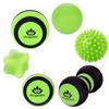 Acupoint Massage Ball Therapy Set for Muscle Knots and Post-Workout - Physical Therapy Balls, Trigger Point & Yoga Therapy, Massage Ball for Feet - 6-Piece Set (Green)' view 1