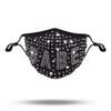 Western F.a.s.h.i.o.n Fashion Cloth Face Mask (Babe) view 1