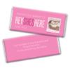 12ct Baby Girl Birth Announcement Favors Personalized Chocolate Bars (12 Pack) - Photo view 2