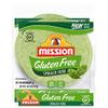 Mission Gluten Free Spinach Herb Tortilla Wraps (2 Packs) - Vegan - High Fiber - (12 Tortillas) view 2