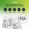 ARKRAY GLUCOCARD Vital Blood Glucose Test Strips  No Coding Required, Fast 7-Second Results, 0.5 Microliter Sample Size  Compatible with GLUCOCARD Vital Blood Glucose Meter, 50 Count view 2