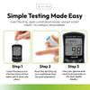 ARKRAY GLUCOCARD Vital Blood Glucose Test Strips  No Coding Required, Fast 7-Second Results, 0.5 Microliter Sample Size  Compatible with GLUCOCARD Vital Glucose Meter, 150 Count (3 Packs of 50) view 3