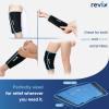 REVIX Calf and Shin Ice Packs, Reusable Leg Cold Packs for Shin Discomfort Relief, Cold Compression Brace for Leg, Elbow, Knee Post-Workout Recovery and Support, Set of 2 view 4