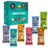 Amrita Nut Free 6 Flavor Variety Pack Vegan Protein Bars (12 CT) | 11g to 12g Plant-Based Protein Bar | Peanut Free, Gluten Free, and Dairy Free | Low Sugar, High Fiber, Healthy School-Safe Snacks view 1