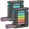Stackable Daily Pill Organizer - 2 Pack, 4 Times a Day Weekly Medication Reminder - Premium Weekly AM/PM Pill Box with 7 Individual Stacking Cases, a Everyday Medicine Organizer for Vitamins view 1