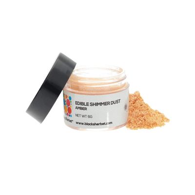 Blacksherbet Luster Dust Edible | 5 Grams | for Cake Decorating, Dessert, Cupcake | Edible Shimmer for Food Grade Coloring | Edible Glitter Kosher Certified | Lemon Yellow Luster Dust Edible