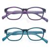 ALWAYSUV 2 Pack Boys Girls Blue Light Blocking Computer Glasses Square Eyeglasses Frame Anti Blue Ray Computer Game Glasses view 1