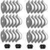 30 Pcs Activated Carbon Face Filters Anti Dust Replacements Parts for Most Sport Bicycle Cycling Mask Filters with 8 Exhaust Breathing Valves Replacement view 1