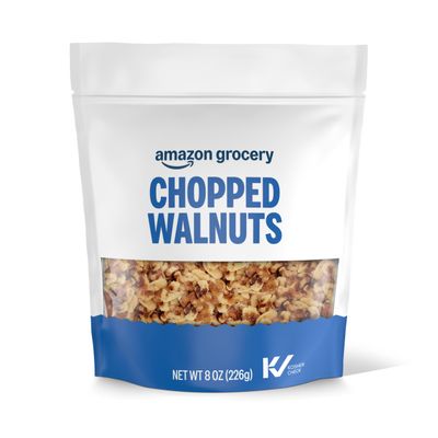 Amazon Grocery, Chopped Walnuts, 8 oz (Previously Happy Belly, Packaging May Vary)