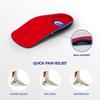 Pure Stride Professional 3/4 Length Orthotics - Shoe Insole & Support for Metatarsals, High Arch, Flat Feet - Pain Relief for Plantar Fasciitis, Arch, Heel - 1 Pair, Men's 9-9.5 / Women's 11-11.5 view 3