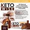 Keto Wise Fat Bombs - Made with Chocolate containing MCT Oil - Low Fat, Low Carb and Keto Friendly Snack - 8g Fat, 2g Net Carbs | Chocolate Covered Caramels, 2 Count (Pack of 16) view 4