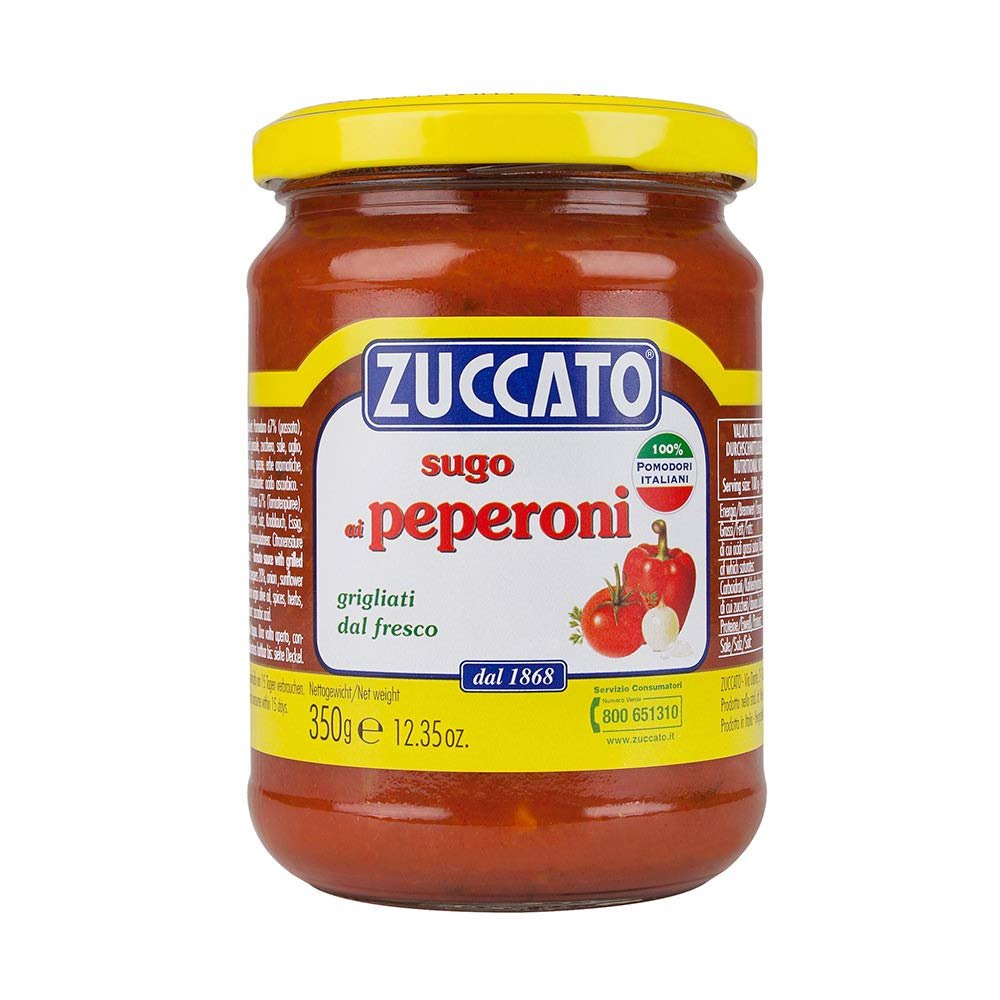 6 pcs of Ready sauce peppers - Sugo ai peperoni 12.35 oz cd