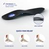 Pure Stride Professional Mens Dress Insoles - Shoe Insert & Support for Metatarsals, High Arch, Flat Feet - Pain Relief for Plantar Fasciitis, Arch, Heel - 1 Pair, Men's 10-10.5 view 3