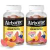 Airborne 750mg Vitamin C Gummies for Adults, Immune Support Gummies with Powerful Antioxidants VIT C & E, Caffeine Free - 2x63ct Bottle (42 Servings), Assorted Fruit Flavor view 1