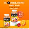 Airborne 750mg Vitamin C Gummies for Adults, Immune Support Gummies with Powerful Antioxidants VIT C & E, Caffeine Free - 2x63ct Bottle (42 Servings), Assorted Fruit Flavor view 2