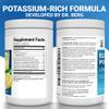 Dr. Berg Zero Sugar Hydration Keto Electrolyte Powder - Enhanced w/ 1000 mg of Potassium & Real Pink Himalayan Salt (NOT Table Salt) - Lemonade Flavor Hydration Drink Mix Supplement - 100 Servings view 2