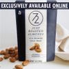 72 Just Roasted Almonds, NON-GMO, Certified Gluten Free, Made Fresh (Unsalted, 5 LB (10 OZ x 8 PACKS)) view 3