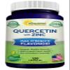 aSquared Nutrition Quercetin 1000mg with Zinc Supplement - 120 Capsules - Quercetin Dihydrate with Black Elderberry & Zinc - Max Strength Powder Complex Pills to Help Improve Immune Response view 1