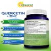 aSquared Nutrition Quercetin 1000mg with Zinc Supplement - 120 Capsules - Quercetin Dihydrate with Black Elderberry & Zinc - Max Strength Powder Complex Pills to Help Improve Immune Response view 3