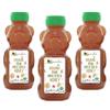 Kevala Organic Raw Unfiltered Honey Bear - Gluten Free Sweetener with No Sugar Added, Maple Syrup Substitute for Pancakes and Waffles, Squeezable Bottle for Easy Use, Raw Honey, 12 oz (3pack) view 1