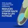Dr. Scholl's Extra Support Shoe Insoles for Women, Size 6-11, 1 Pair: Designed for Plus-Size and Tall Women, Arch Inserts - Helps Reduce Lower Back Pain and Foot & Leg Fatigue view 3