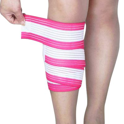 1 PC Elastic Compression Calf Bandage Sleeves Shin Splint Support Guard Adjustable Fitness Sports Knee Leg Protector Strap Injury Recovery Elbow Band Ankle Knee Brace Wrap