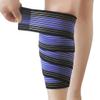 1 PC Elastic Compression Calf Bandage Sleeves Shin Splint Support Guard Adjustable Fitness Sports Knee Leg Protector Strap Injury Recovery Elbow Band Ankle Knee Brace Wrap view 1