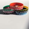 Black Lives Matter Silicone Wrist Bands- Sports Nice Colors 16pcs view 1