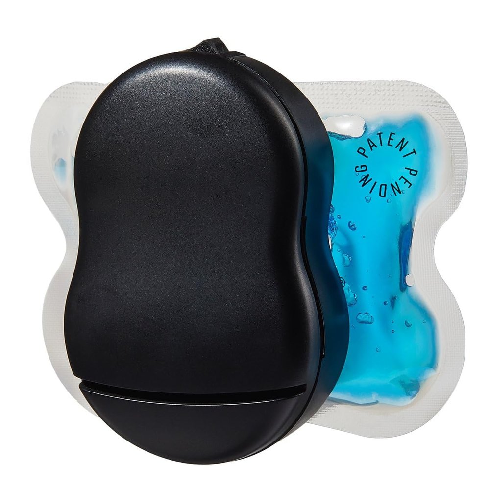 Buzzy: As Seen On Shark Tank Personal Vibrating Ice Pack for Sharp Pain Relief  Non Invasive Pro Cold Pad Device, Solution for Need Pain Best Quick After Tattoos, Black
