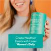 Friska Daily Digestive Enzymes with Probiotics for Women - Helps Break Down Food, Reduce Bloating & Gas - with Cranberry, Vitamin D & Biotin, 90 Capsules view 2