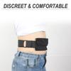 Feeding Tube Belt Peg Tube Holder PD Catheter Belt Pouch Peritoneal Dialysis Accessories G-Tube J Feeding Tube Supplies for Women Men Black Medium(27-39 inch) view 3