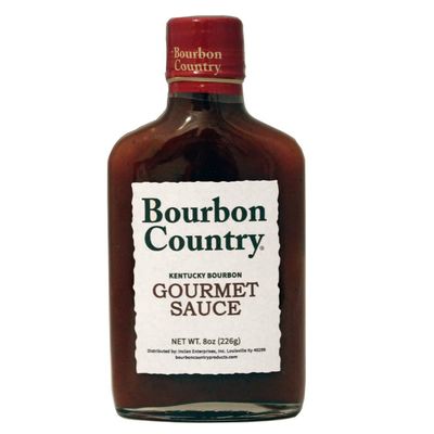 BOURBON COUNTRY GOURMET SAUCE | Marinade, Stir, Fry & Cook | Nappe Consistency | Fish & Steak Sauce | 8oz