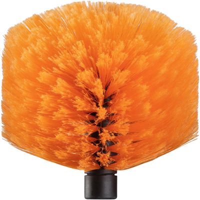 Cobweb Duster Head Brush // Spider Web Brush for Outdoor & Indoor Web Cleaning // Twist-On Corner Duster Fits Standard Acme Threaded Extension Poles // Best Cobweb Brush Head (Pole Sold Separately)
