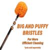 Cobweb Duster Head Brush // Spider Web Brush for Outdoor & Indoor Web Cleaning // Twist-On Corner Duster Fits Standard Acme Threaded Extension Poles // Best Cobweb Brush Head (Pole Sold Separately) view 3