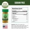 Organic No Salt Seasoning - Zilch Nada None by Flavor Seed, Salt Substitute for Cooking with Herbs & Spices, All Purpose Seasoning for Meat, Fish & Veggies, Gluten Free, Kosher, 1.9 oz Shaker Jar view 4