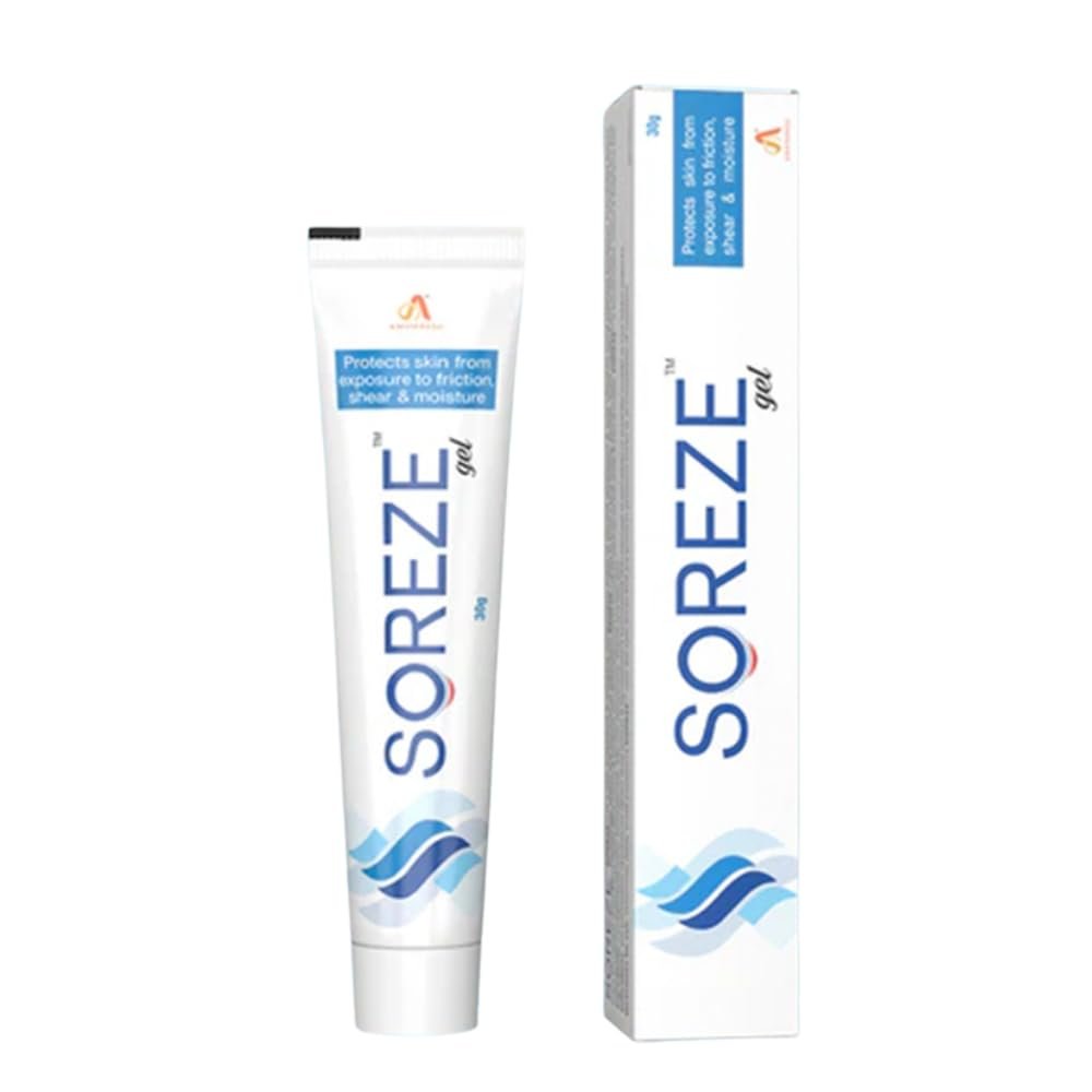Amaterasu Soreze Gel | Skin Protectant Gel, 30Gm. Indias First Silicone Barrier Layer To Prevent Bed Sores