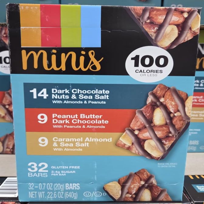 Kind Minis Variety Pack 32 Bar 22.4oz 640g Box