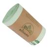1roll Biodegradable Corn Starch Garbage Bags Leak Rubbish Pouch for Home Kitchen Office Waste Disposal and view 1