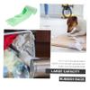 1roll Biodegradable Corn Starch Garbage Bags Leak Rubbish Pouch for Home Kitchen Office Waste Disposal and view 3