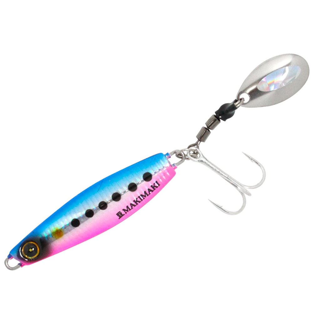 Hayabusa Jack Eye Bean Maki 0.2 oz (5 g) #3 Keimura Blue Pin Sardine
